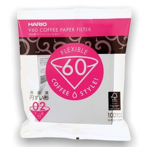 Hario papírové filtry V60-02 100 ks